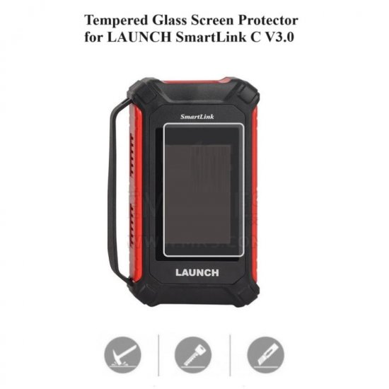 Tempered Glass Screen Protector for LAUNCH SmartLink C V3.0 - Click Image to Close